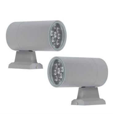 Đèn gắn tường ngoài trời 6W DCC-WO1X6