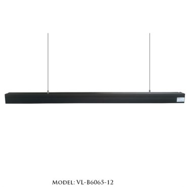 Đèn thanh thả văn phòng vỏ đen ELV 120cm VL-B6065-12