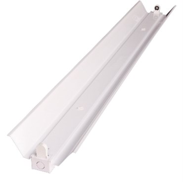 Máng đèn chóa phản quang sơn tĩnh điện lắp 1 bóng LED T8