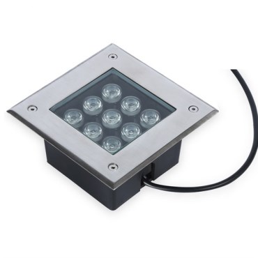 Đèn âm đất vuông 9W 12V GSDV9