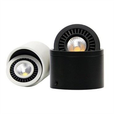 Đèn LED lon lắp nổi xoay 360 độ 7W DCC-3607LN